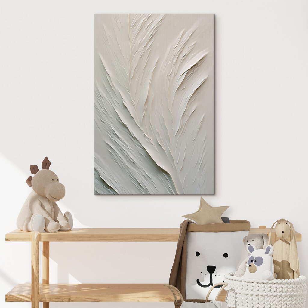 White paper with a pattern