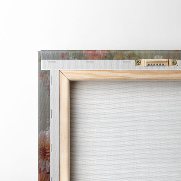 Canvas prints Vase with flowers in it Canvas prints Vase with flowers in it