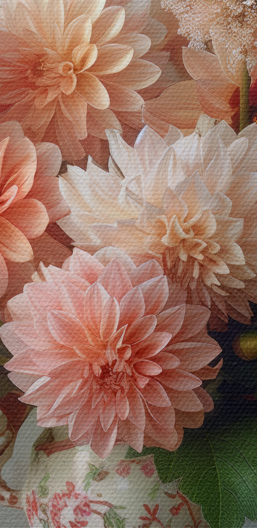 Canvas prints Vase with flowers in it Canvas prints Vase with flowers in it