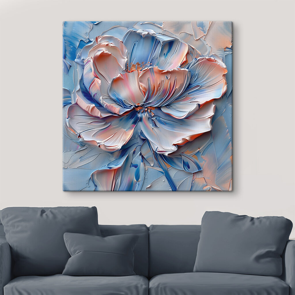 Elegant flower in soft hues Elegant flower in soft hues