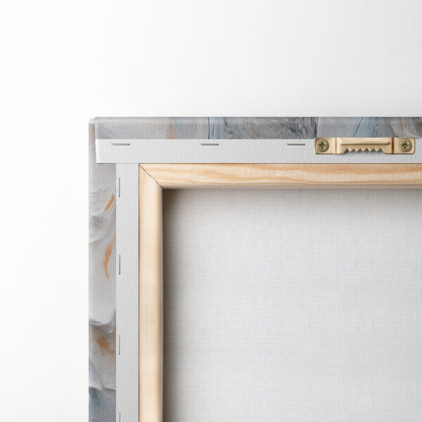 White and blue textured surface