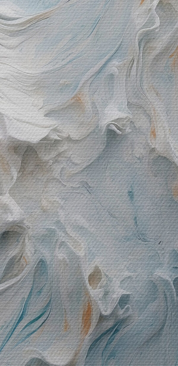 White and blue textured surface