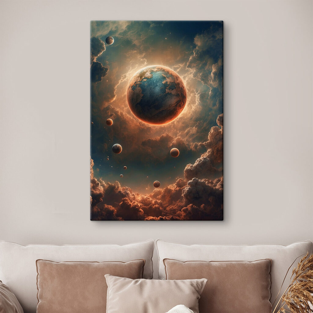 Planet in the sky