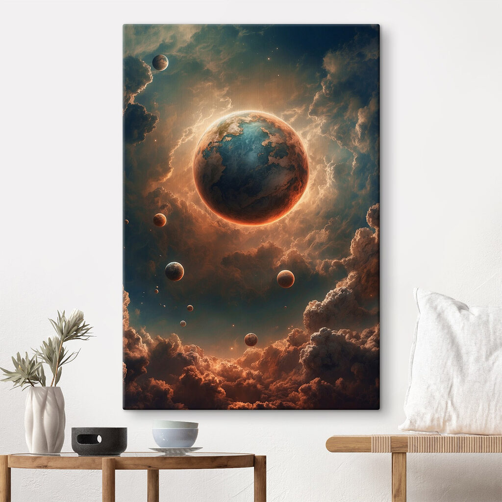 Planet in the sky