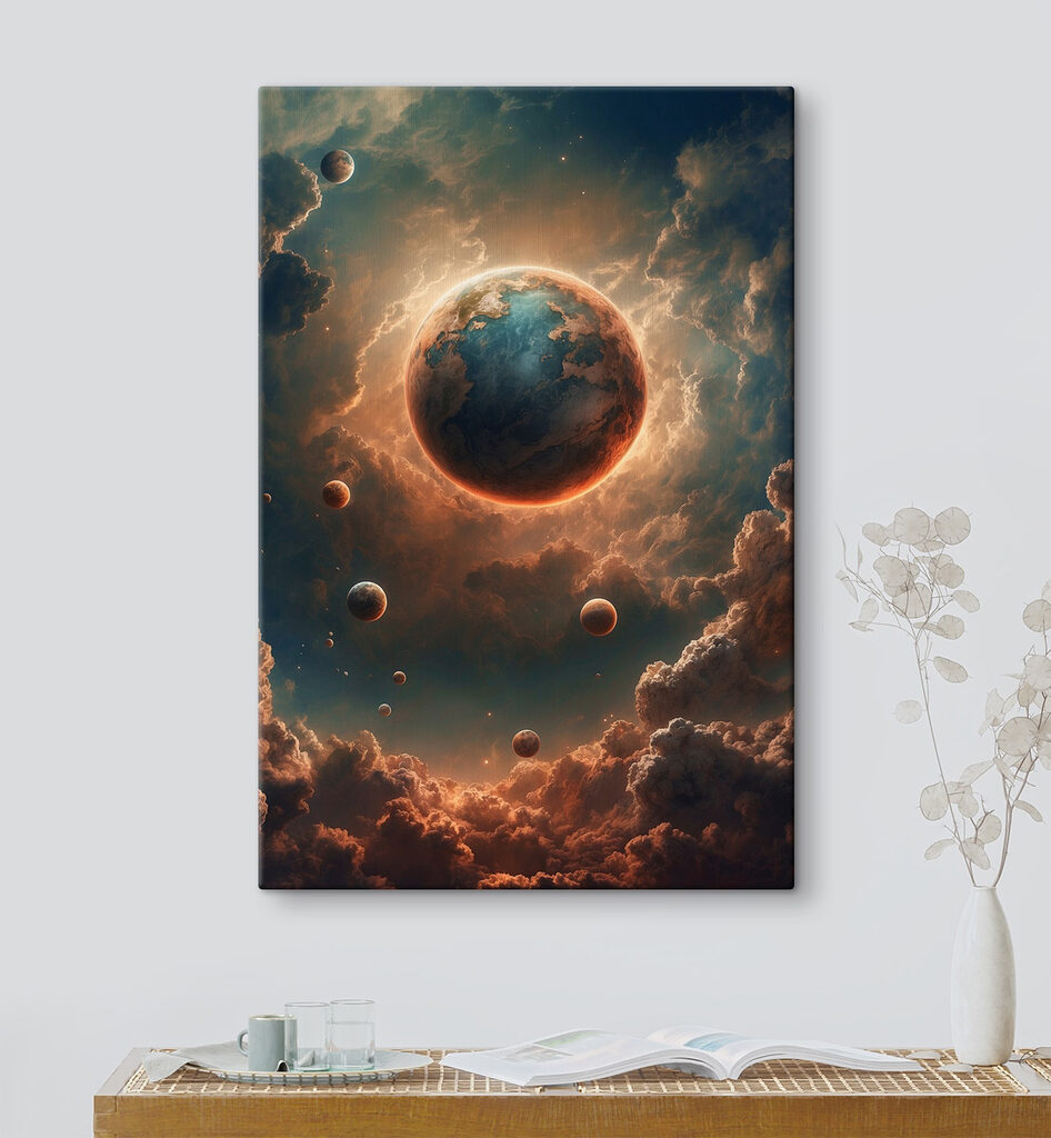 Planet in the sky
