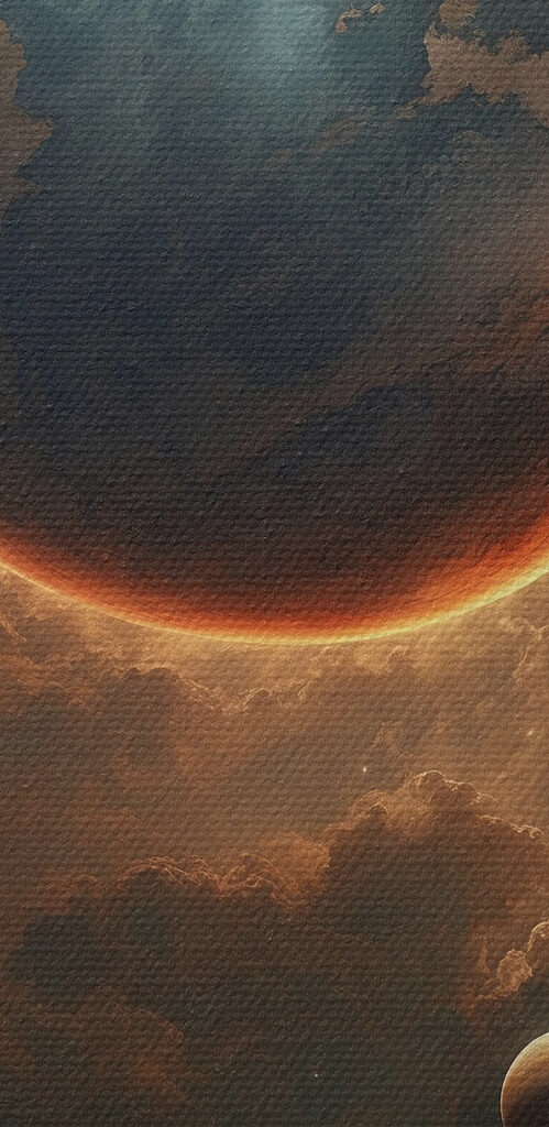 Planet in the sky