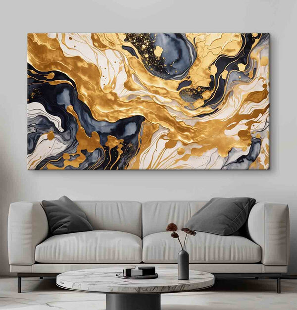 Abstract swirls of color and pattern