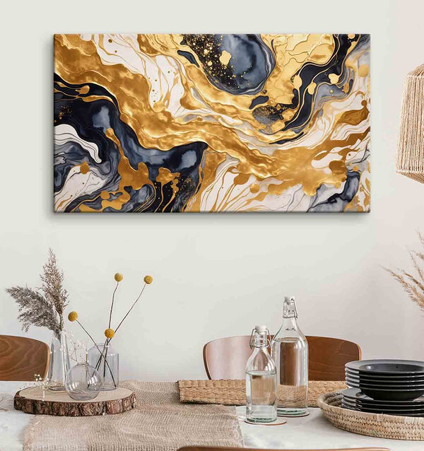 Abstract swirls of color and pattern