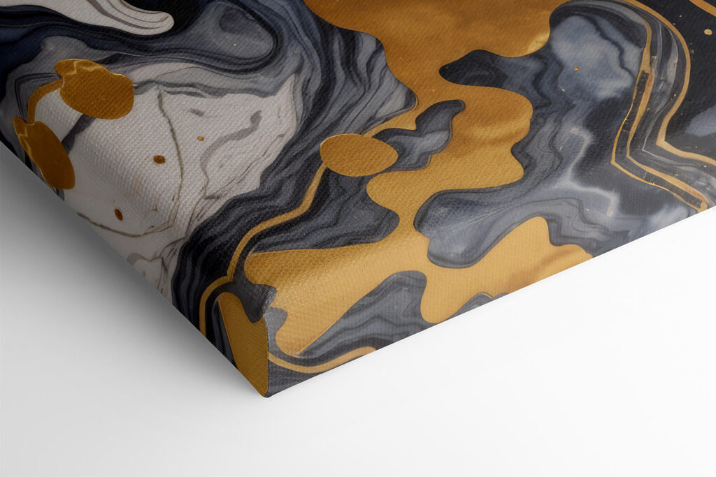 Abstract swirls of color and pattern