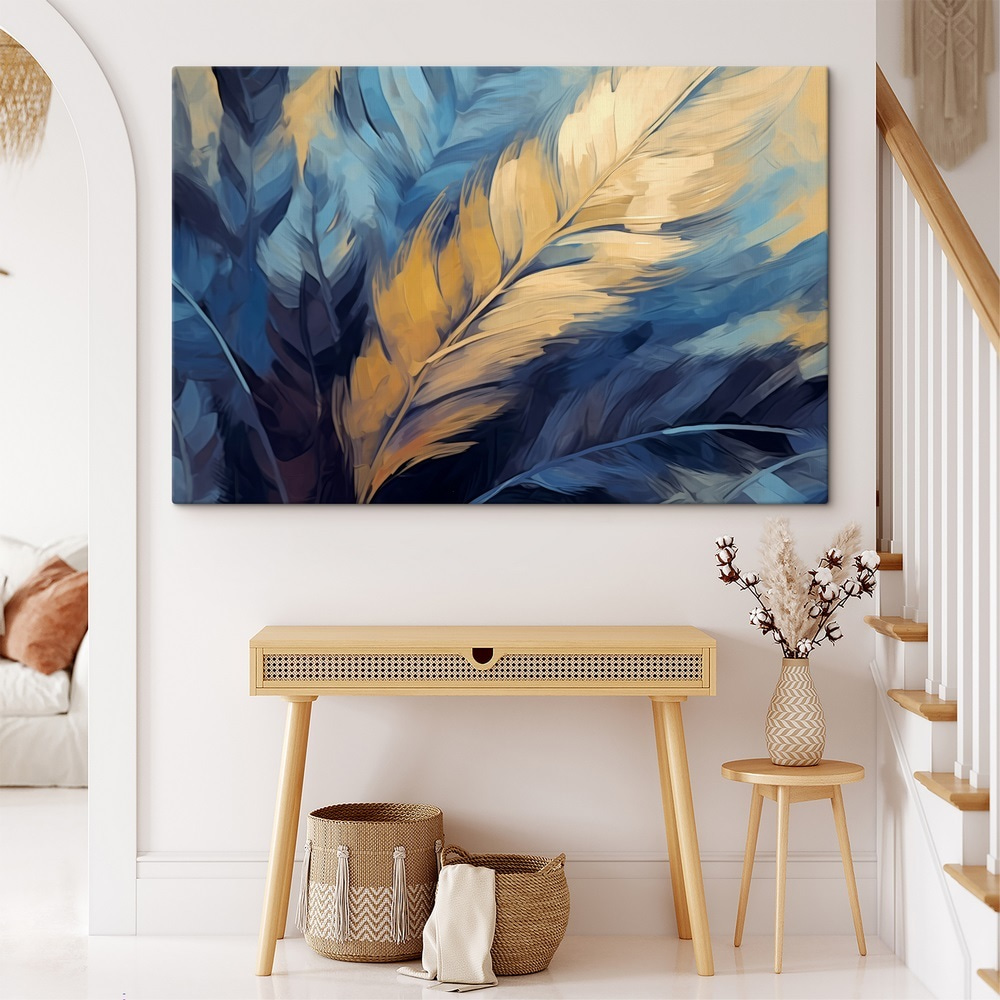 Colorful leaves in a dreamy style Colorful leaves in a dreamy style