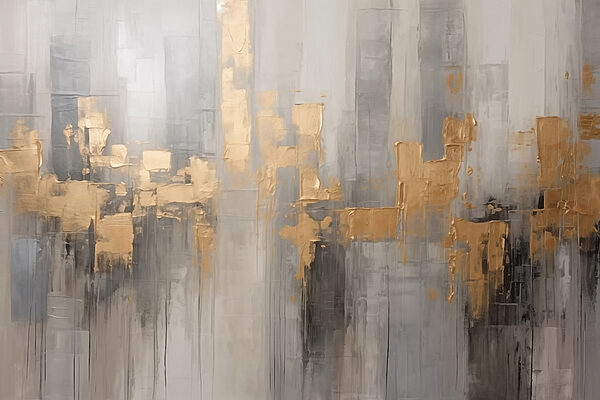 Abstract Brushstrokes in Monochrome Hues Abstract Brushstrokes in Monochrome Hues