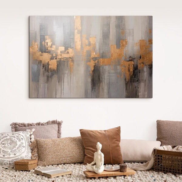 Abstract Brushstrokes in Monochrome Hues Abstract Brushstrokes in Monochrome Hues