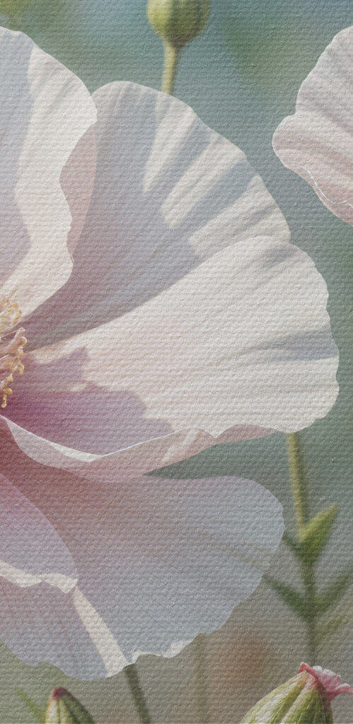 Group of white flowers