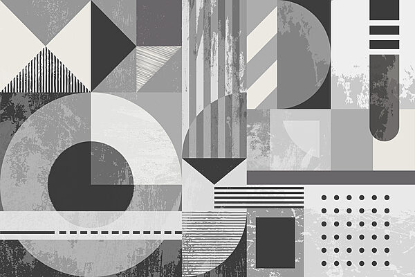 Szaro-biały geometryczny wzór Szaro-biały geometryczny wzór