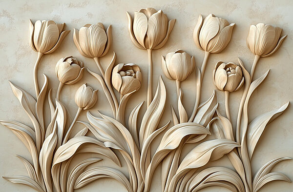 Close up of a sculpture