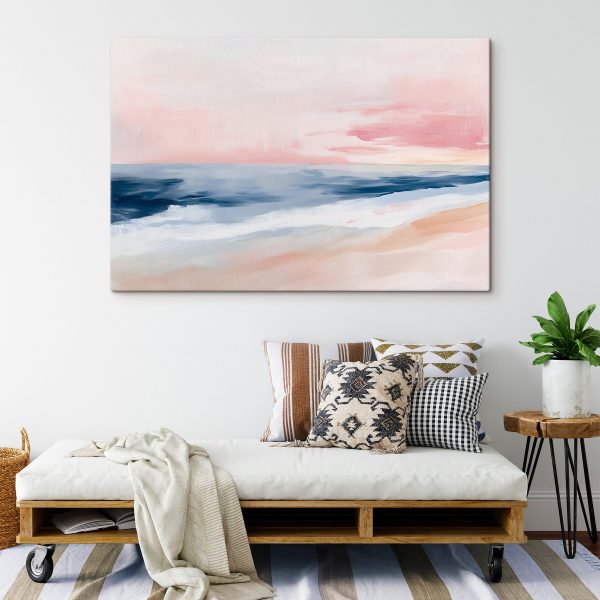 Painting of a beach