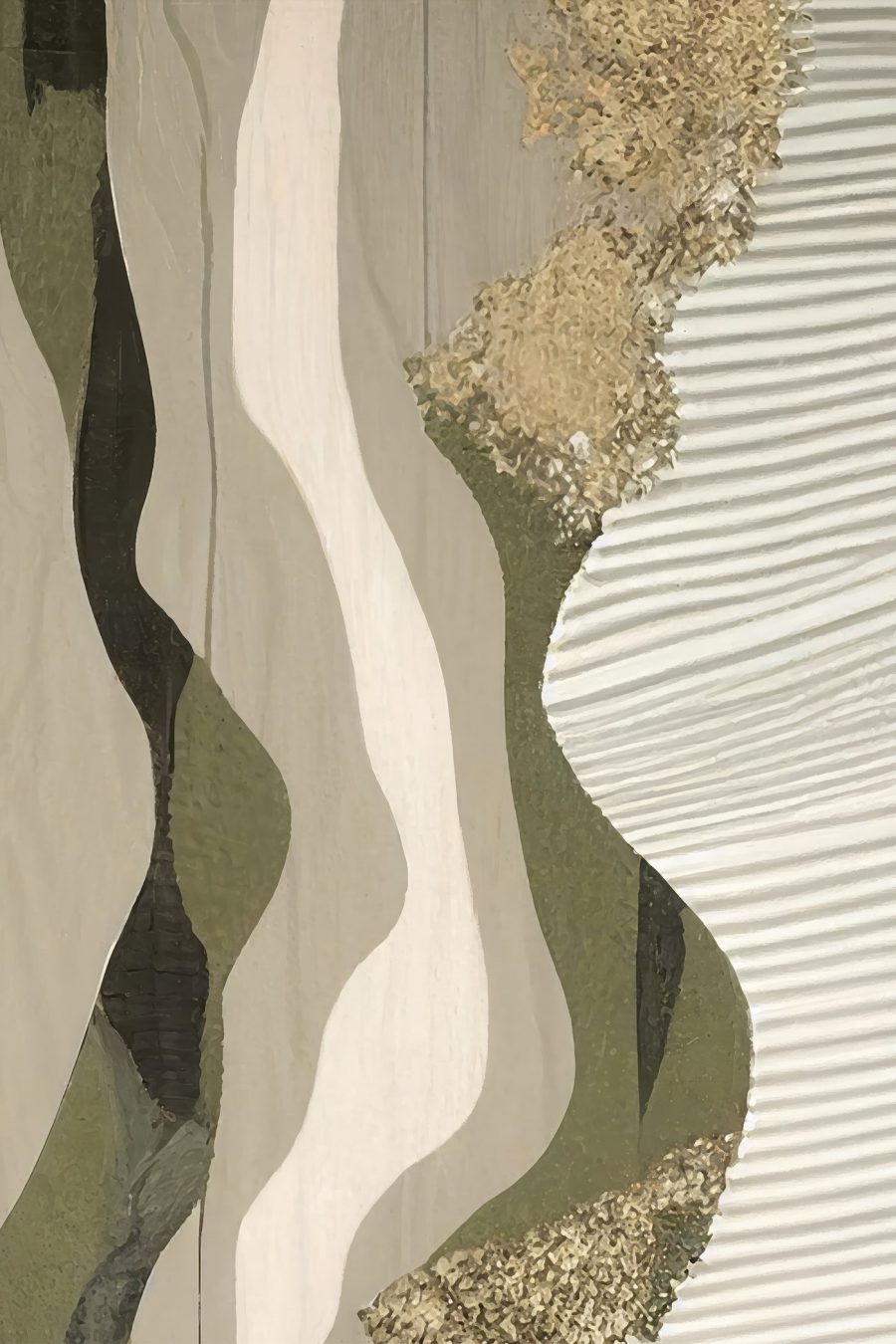 Abstrakcyjne tekstury: Earth Tones Meet