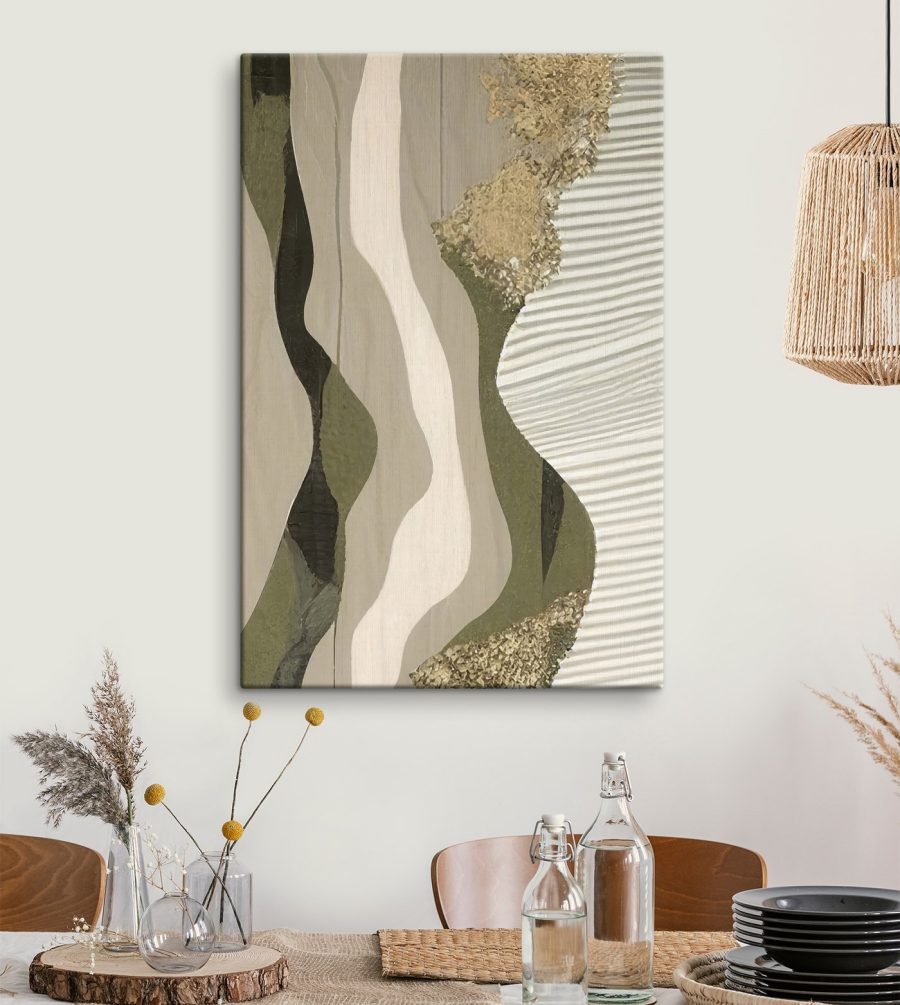 Abstrakcyjne tekstury: Earth Tones Meet