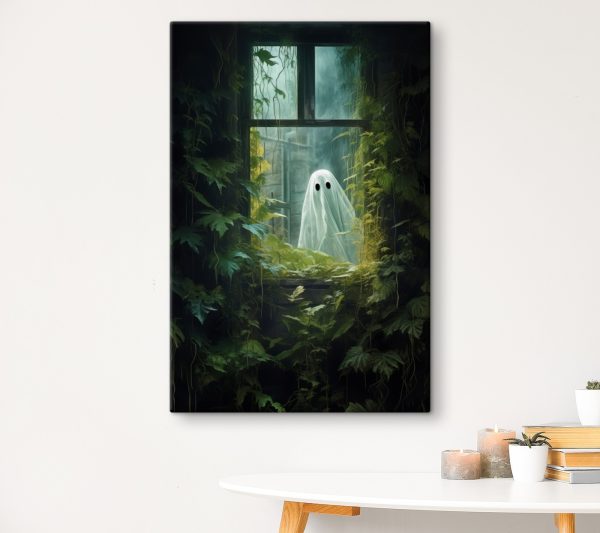 Ghost in a window Ghost in a window