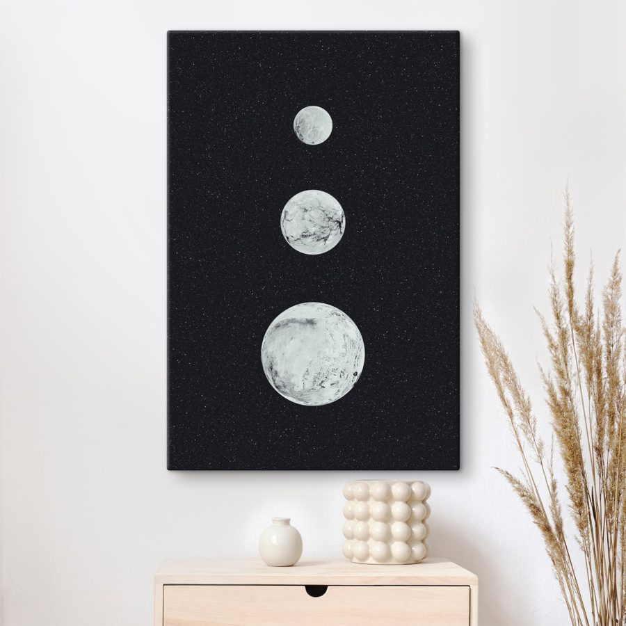 Grupa białych planet w rzędzie
