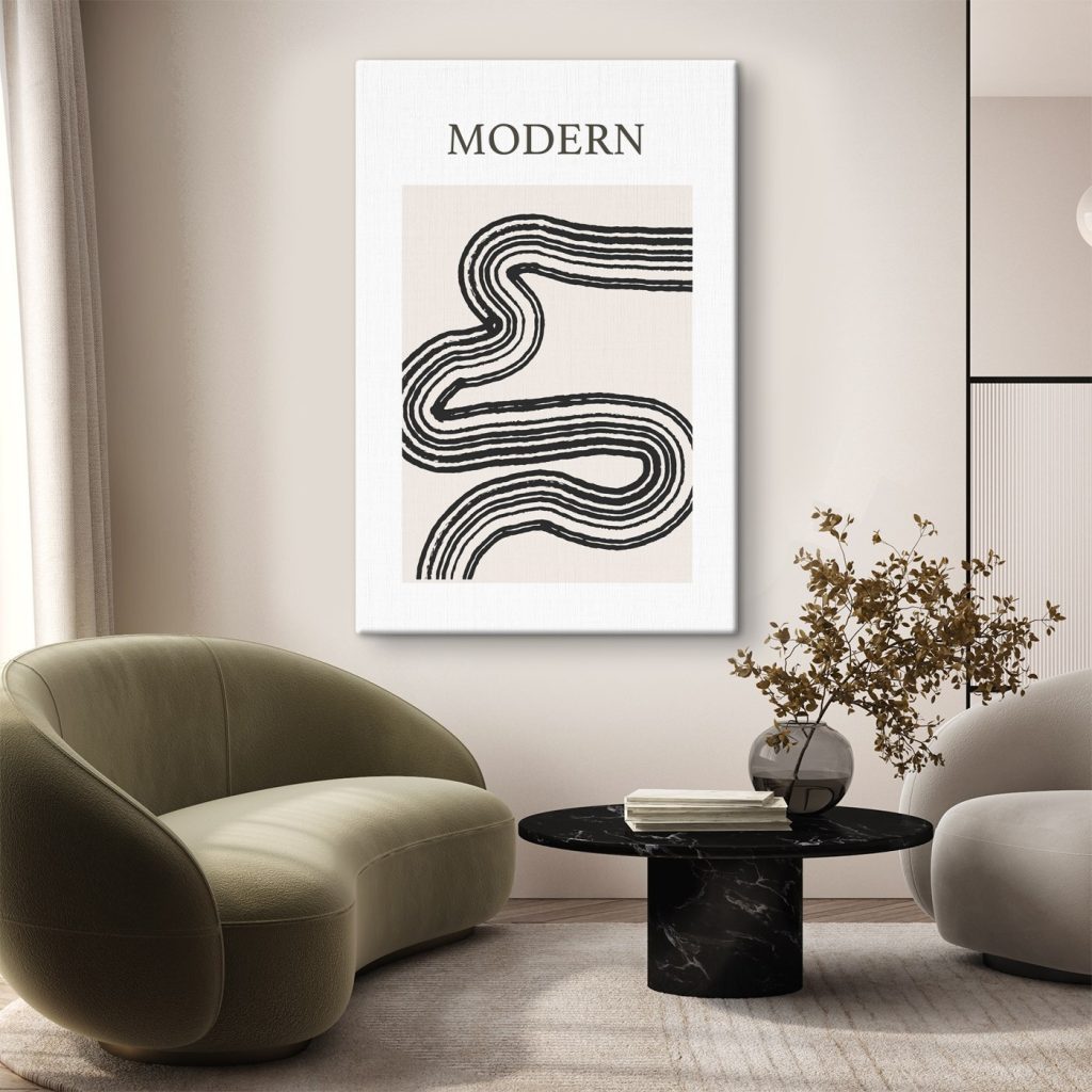 Black and white line art Black and white line art