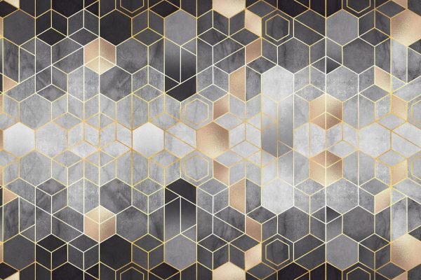 Geometryczne wzory w neutralnych odcieniach Geometryczne wzory w neutralnych odcieniach