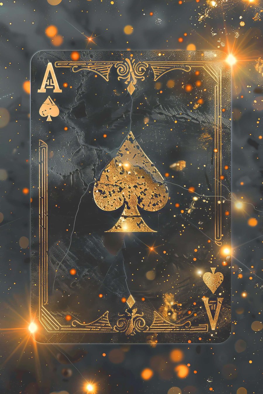Obraz Ace of Spades w gwieździstej atmosferze - obrazek 4