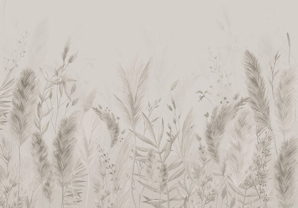 Kapryśna ilustracja botaniczna w neutralnych kolorach Kapryśna ilustracja botaniczna w neutralnych kolorach