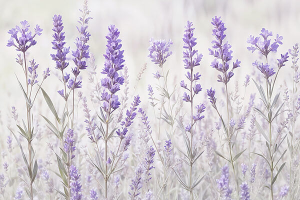 Group of purple flowers