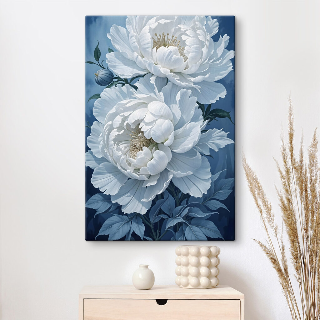 Delicate petals in soft hues