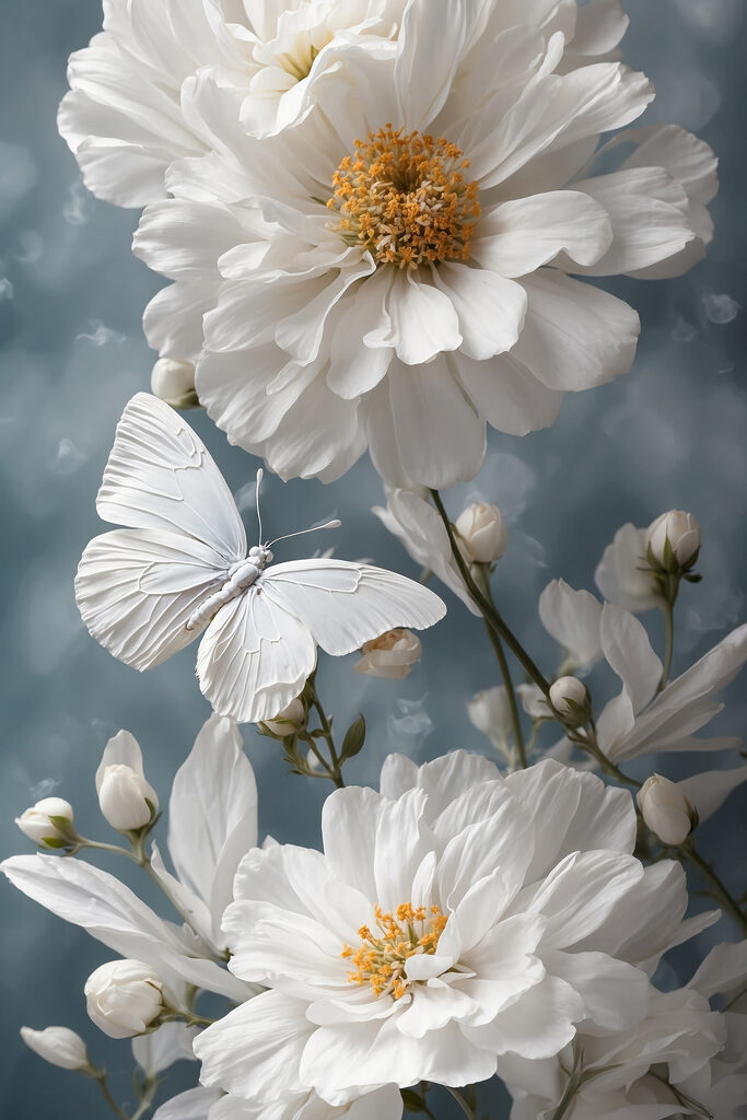 Butterfly on a flower Butterfly on a flower