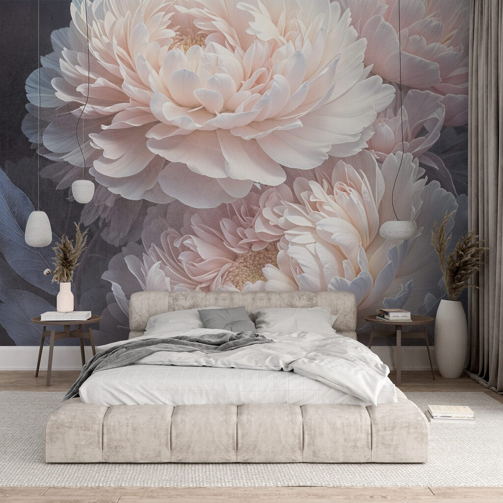 Group of white flowers