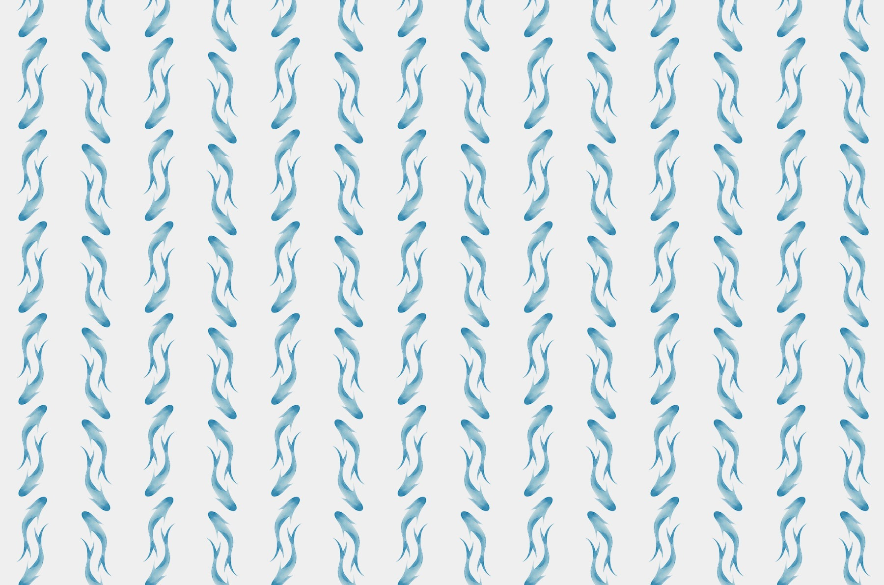 Pattern of blue fish Pattern of blue fish