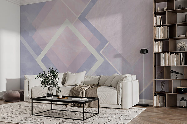 Abstrakcyjna pastelowa kompozycja geometryczna. Abstrakcyjna pastelowa kompozycja geometryczna.