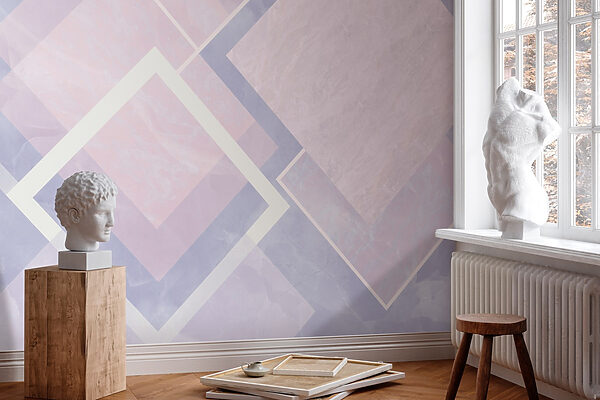 Abstrakcyjna pastelowa kompozycja geometryczna. Abstrakcyjna pastelowa kompozycja geometryczna.