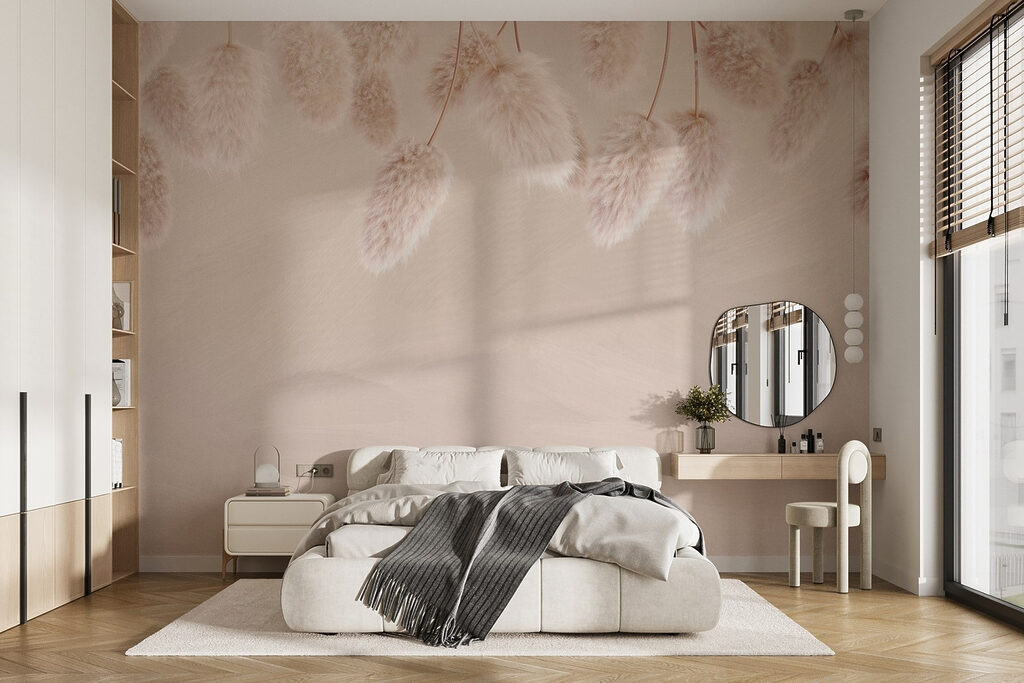 Group of fluffy flowers