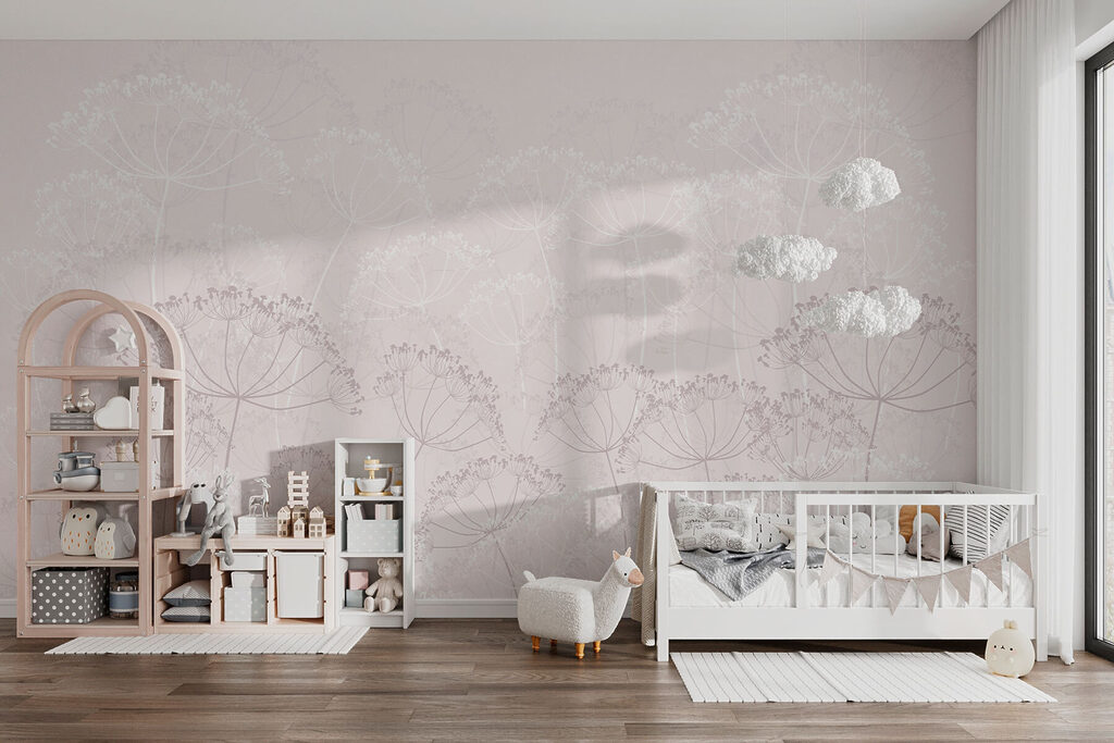 Delicate blooms in gentle hues