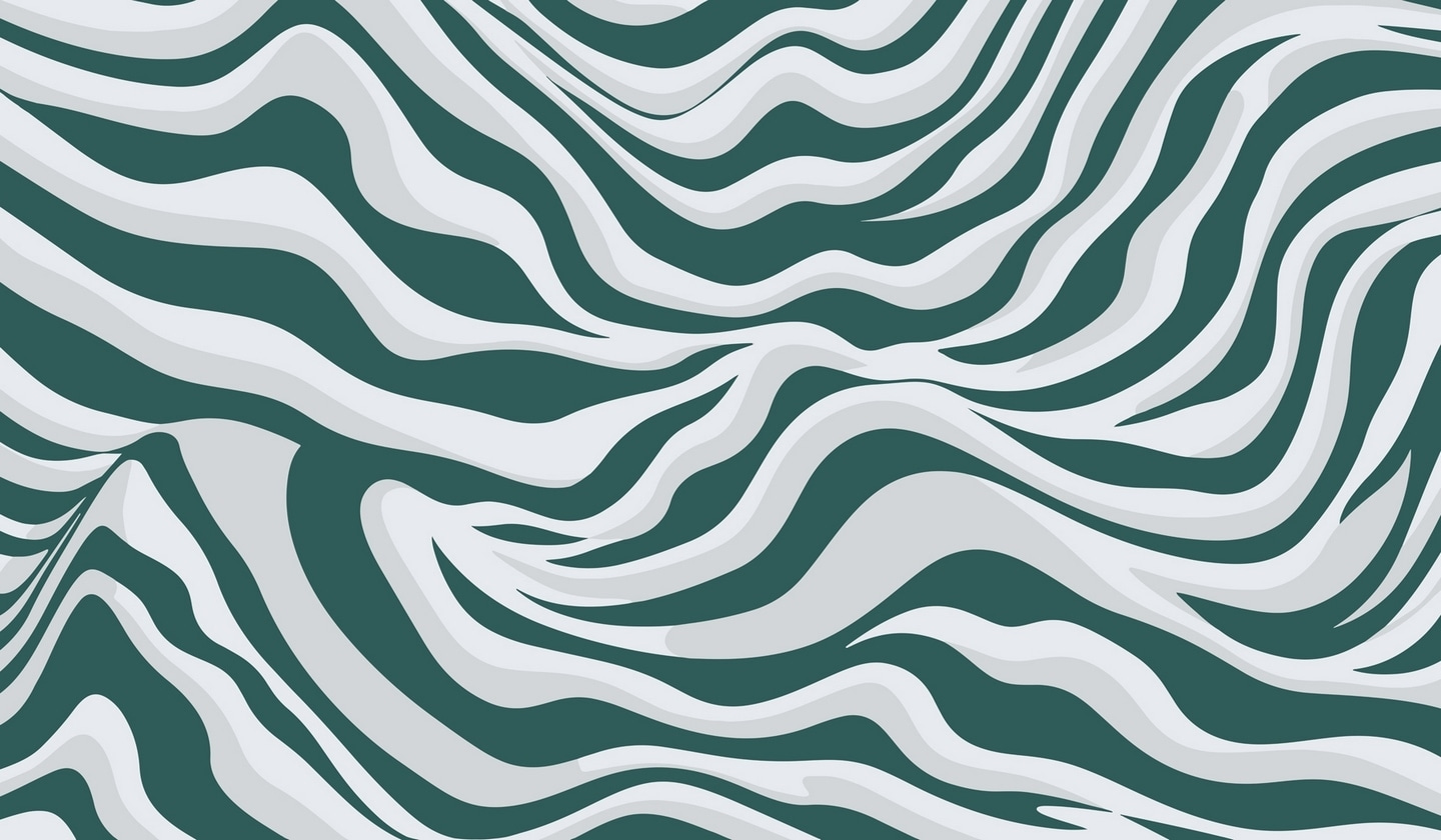 Green and white striped pattern