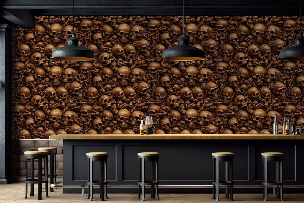 Pile of skulls