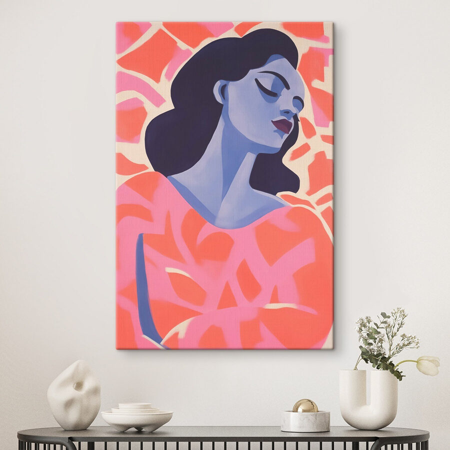 - Serene elegance in vibrant hues - Serene elegance in vibrant hues