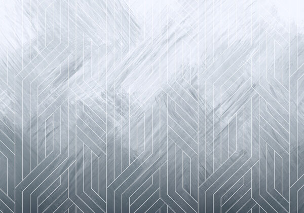 White lines on a gray surface