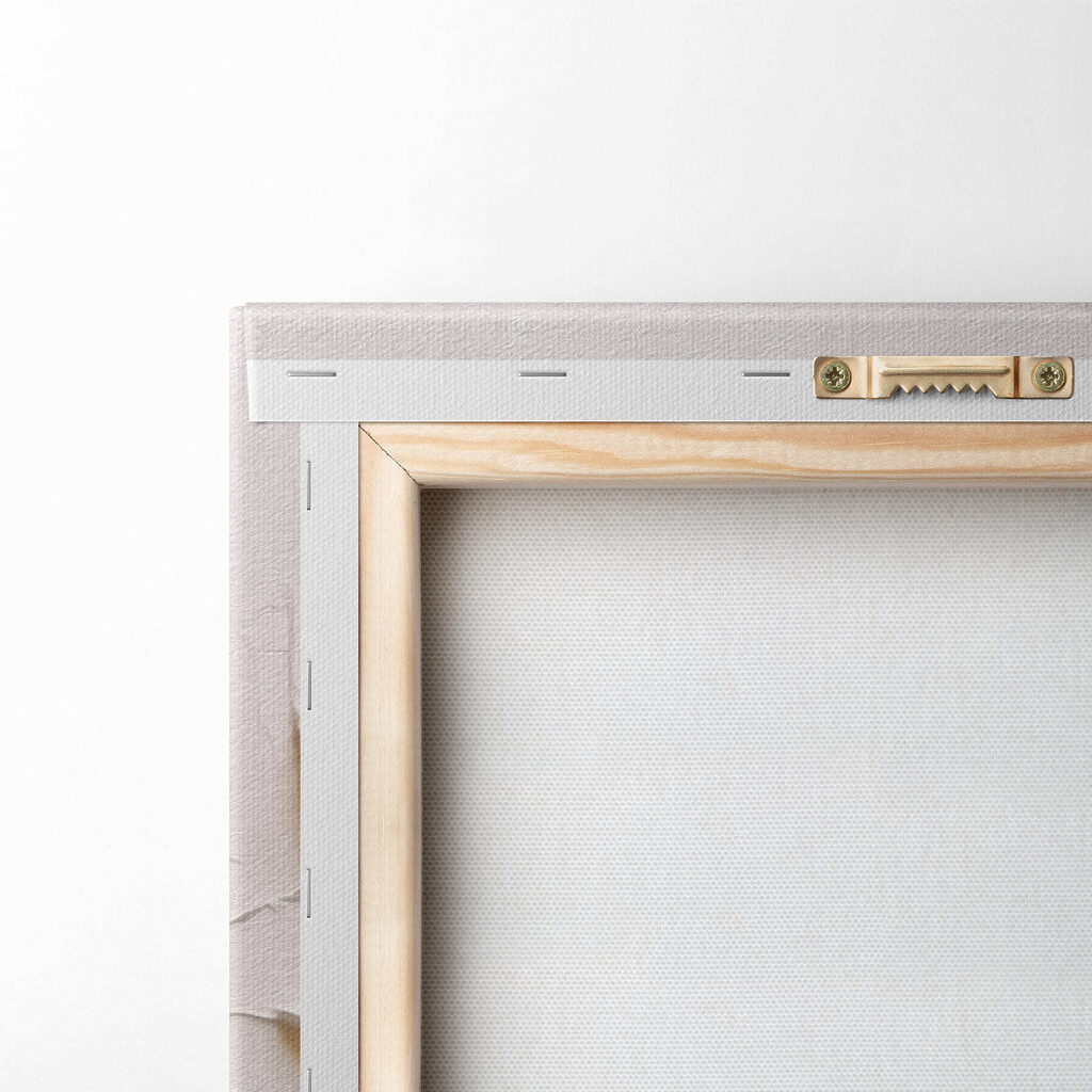 White flower carved into a white surface