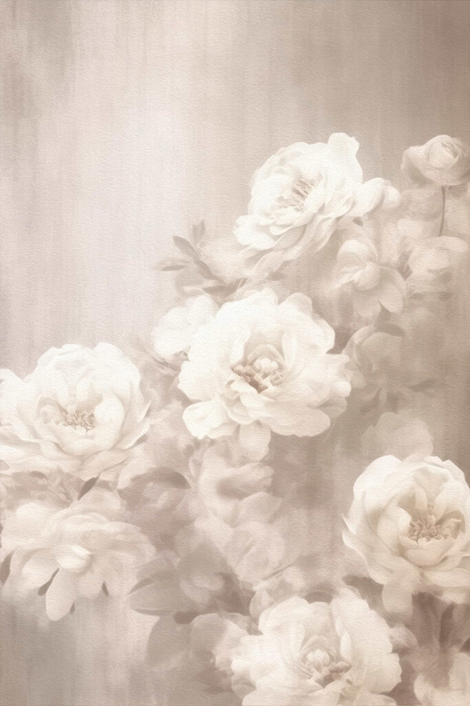 Group of white flowers