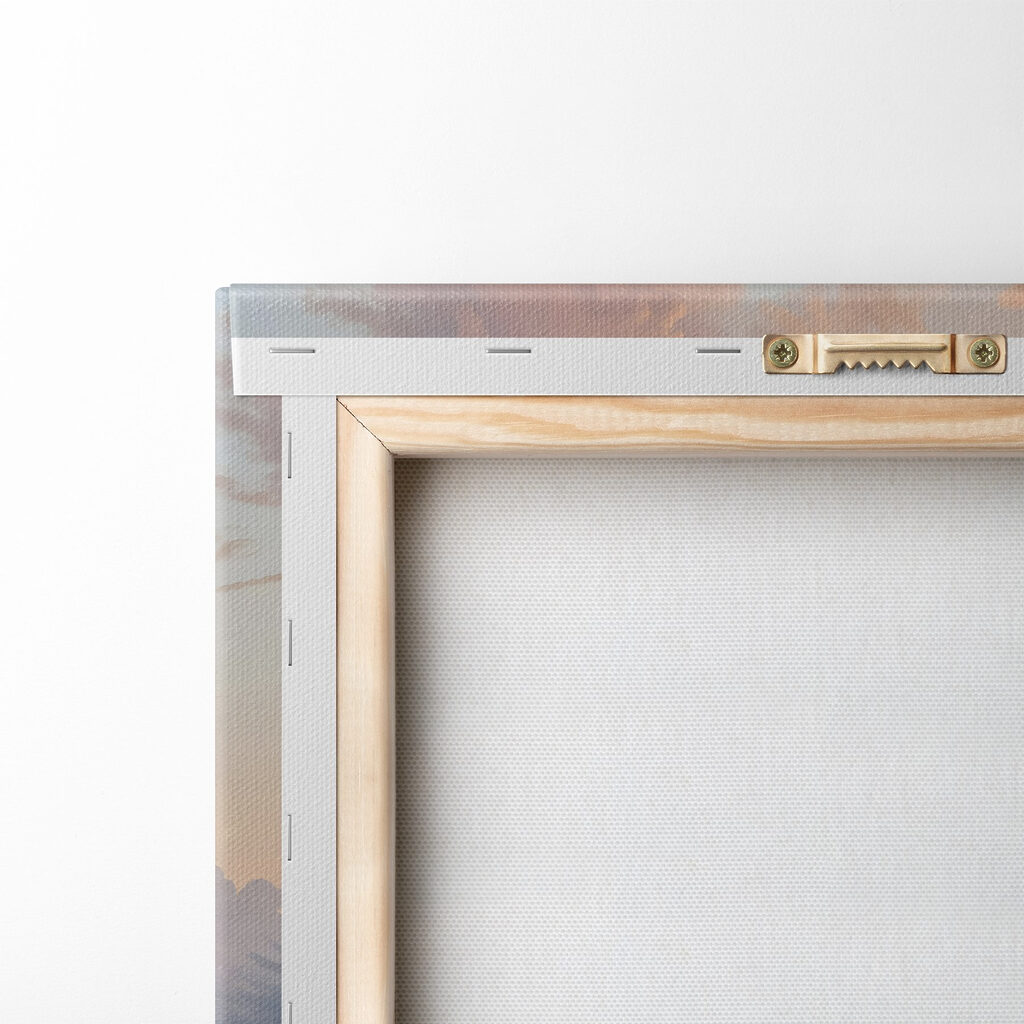 Body of water with a tree and clouds in the sky