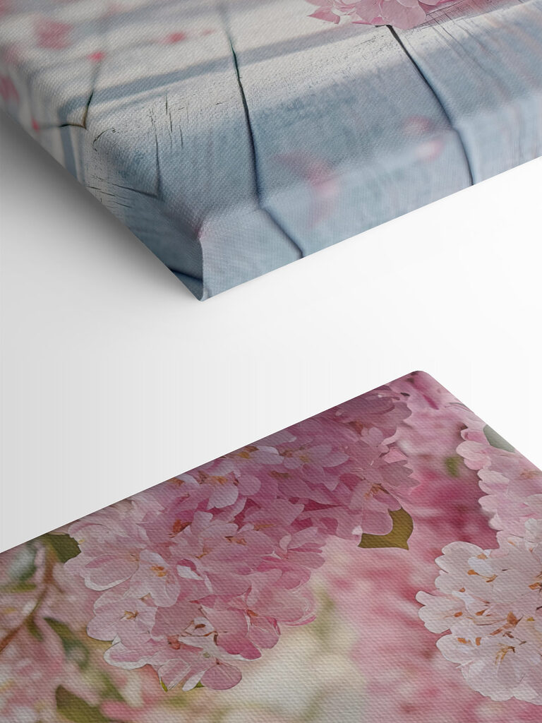 Bunch of pink flowers