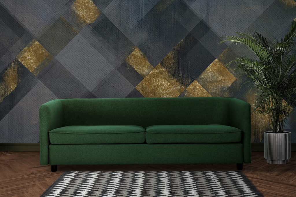 Abstract geometric pattern with texture