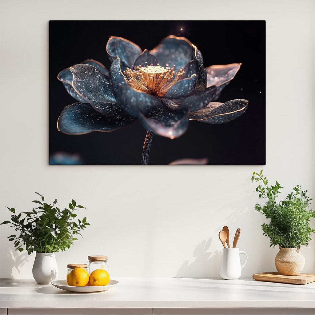 Delicate bloom in soft colors