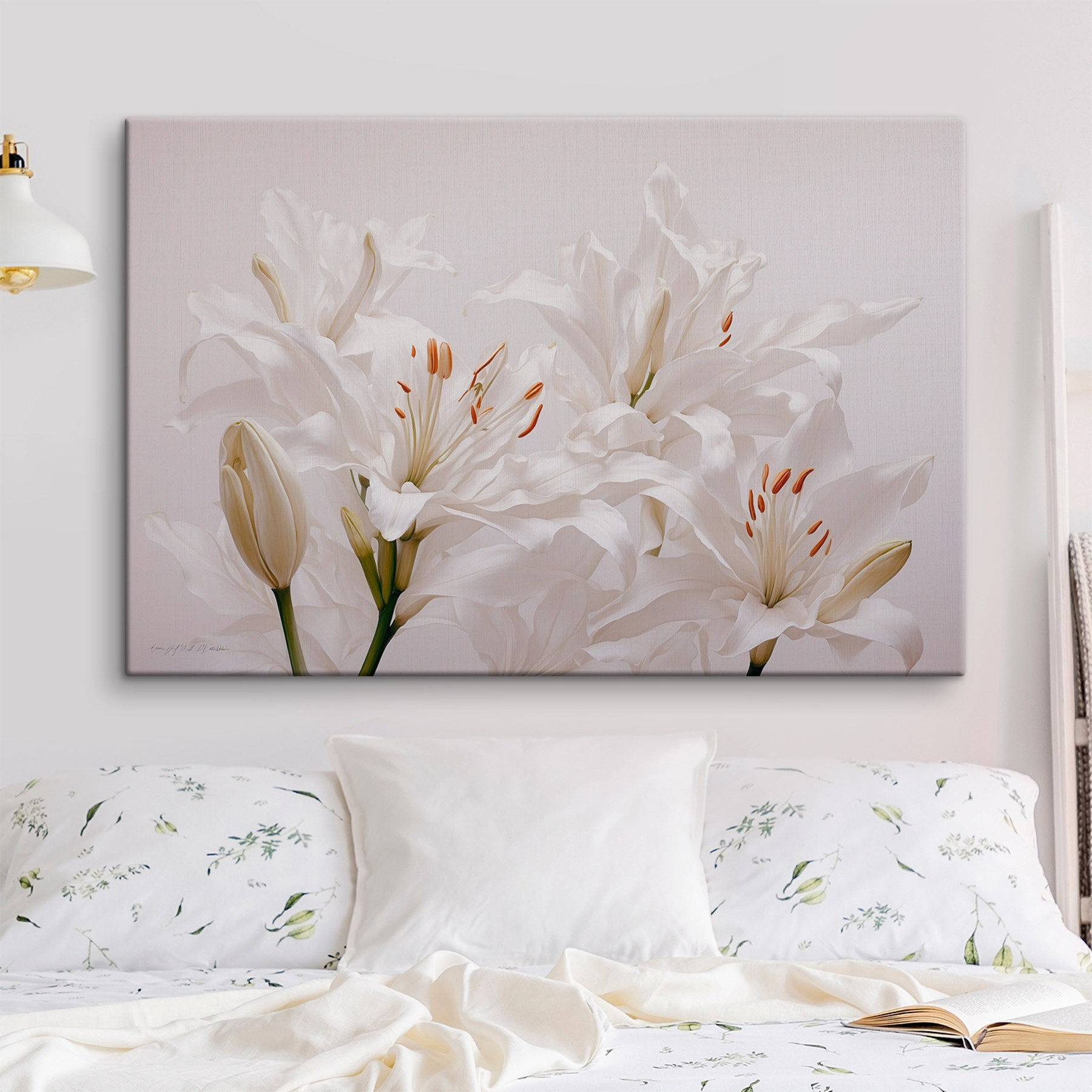 Group of white flowers