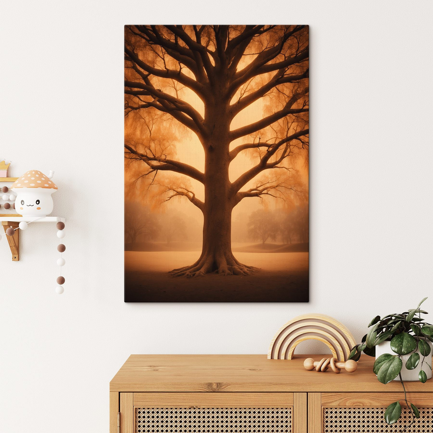Large tree with no leaves Large tree with no leaves