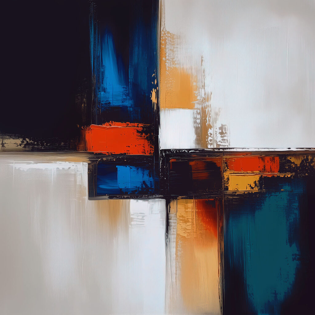 Painting of a cross